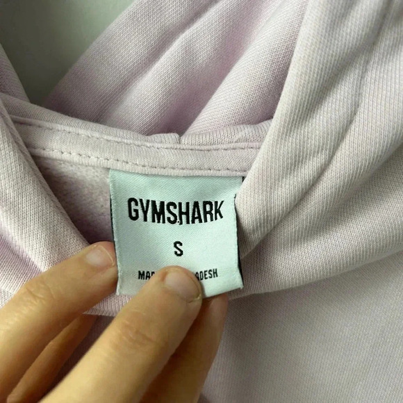 Gymshark  STRENGTH DEPARTMENT GRAPHIC HOODIE lemonade pink color - Picture 12 of 16